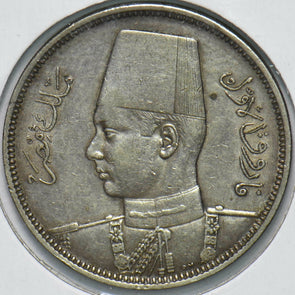 Egypt 1939 AH 1358 5 Piastres 192444 combine shipping