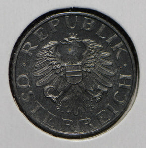 Austria 1963 5 Groschen Eagle animal  292075 combine shipping