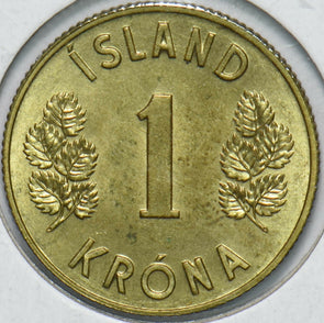 Iceland 1973 Krona Dragon animal Bull 192327 combine shipping