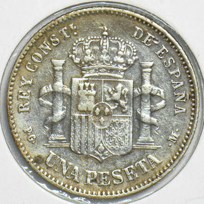 Spain 1891 Peseta 298133 combine shipping