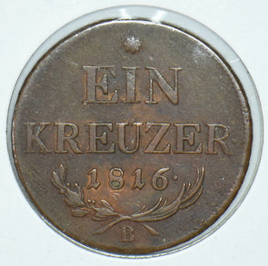 Austria 1816 Kreuzer Eagles animal 191567 combine shipping