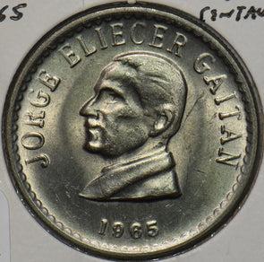 Colombia 1965 50 Centavos Eagle animal 196090 combine shipping