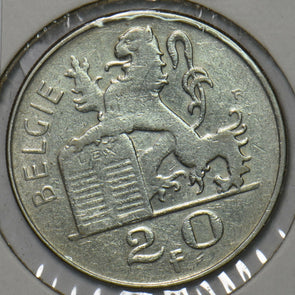 Belgium 1949 20 Francs Lion animal 195444 combine shipping