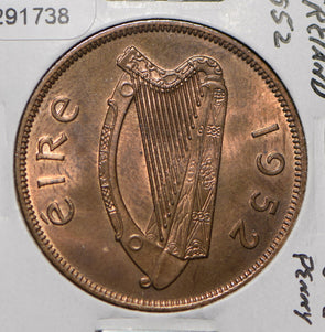 Ireland 1952 Penny Hen with chicks animal  291738 combine shipping