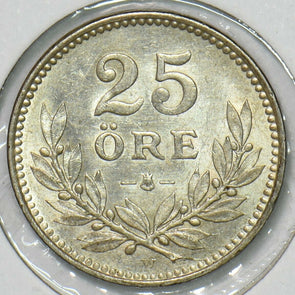 Sweden 1919 25 Ore 197068 combine shipping