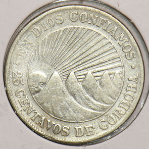 Nicaragua 1914 25 Centavos 199027 combine shipping