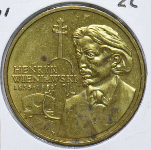 Poland 2001 2 Zlote Imperial eagle animal  901911 combine shipping