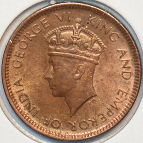 Ceylon 1937 1/2 Cent 296515 combine shipping