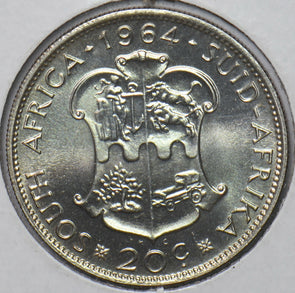 South Africa 1964 20 Cents 295978 combine shipping