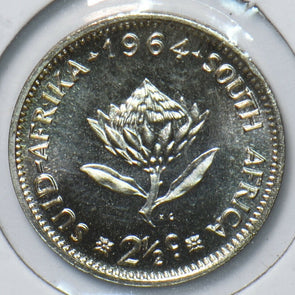 South Africa 1964 2 1/2 Cents 294422 combine shipping