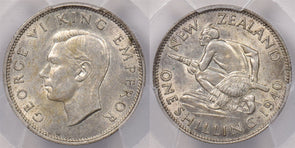 New Zealand 1940 Shilling PCGS MS 62 Low Mintage PC1338 combine shipping