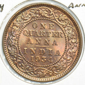 British India 1934 1/4 Anna 298450 combine shipping