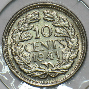 Netherlands 1941 10 Cents 152609 combine shipping
