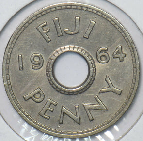Fiji 1964 Penny 151118 combine shipping
