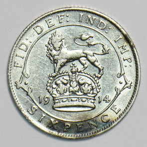 Great Britain 1914 6 Pence/Sixpence 197567 combine shipping