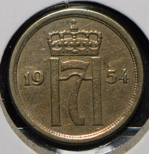 Norway 1954 25 Ore  900291 combine shipping