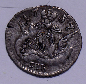 Russia 1757  5 Kopeks  kopecks elizabath R0066 combine shipping