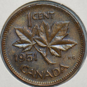 Canada 1951 Cent UNC 903605 combine shipping