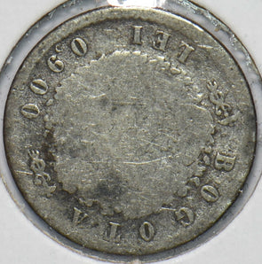 Colombia 1853 Decimo 192283 combine shipping