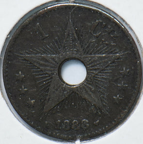 Belgium 1888 Centime 193252 combine shipping