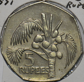 Seychelles 1971 5 Rupees 903559 combine shipping