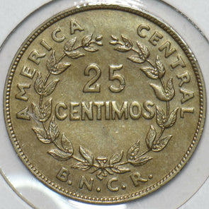 Costa Rica 1937 25 Centimos BU196162 combine shipping
