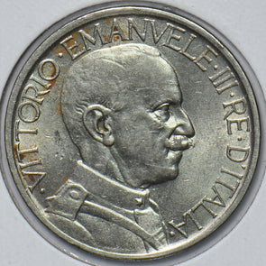 Italy 1923 2 Lire 490813 combine shipping
