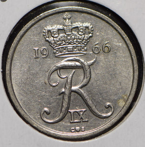 Denmark 1966 25 Ore  901437 combine shipping