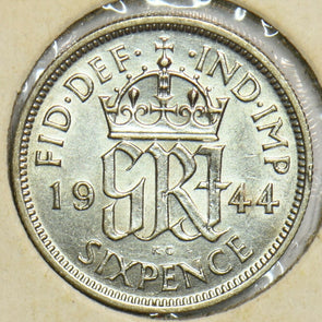 Great Britain 1944 6 Pence/Sixpence 197448 combine shipping