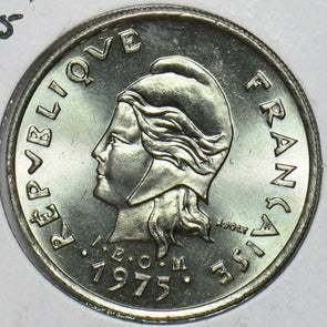 French Polynesia 1975 10 Francs 196881 combine shipping