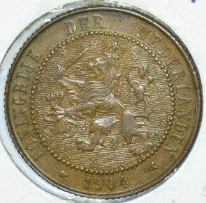 Netherlands 1904 2 1/2 Cent 291572 combine shipping