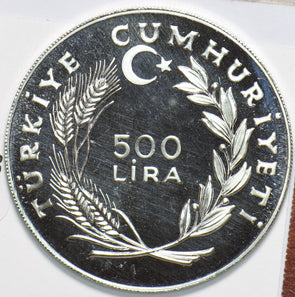 Turkey 1979 500 Lira proof International Year of Child 490286 combine shipping