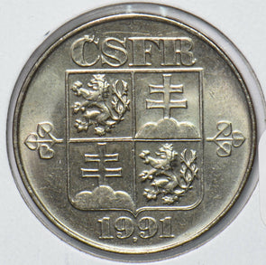 Czech Republic 1991 5 Korun  191875 combine shipping