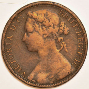Great Britain 1876 Penny 153144 combine shipping