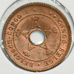 Belgium Congo 1919 Centime 491430 combine shipping