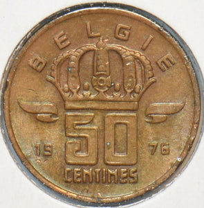 Belgium 1976 50 Centimes 151150 combine shipping