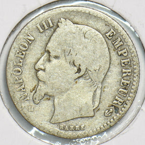 France 1866 BB 50 Centimes 153335 combine shipping