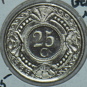 Netherlands Antilles 1989 25 Cents 150456 combine shipping