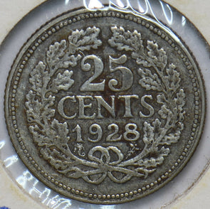 Netherlands 1928 25 Cents 902562 combine shipping