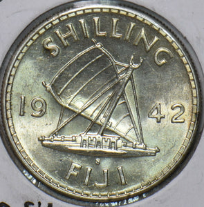 Fiji 1942 S Shilling 195124 combine shipping