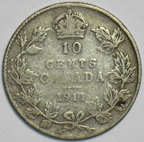 Canada 1911 10 Cents 904225 combine shipping