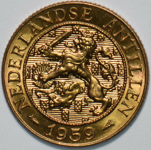 Netherlands Antilles 1959 2 1/2 Cent 293524 combine shipping