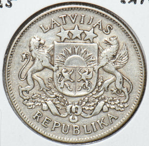 Latvia 1925 2 Lati 295468 combine shipping