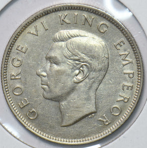 New Zealand 1941 1/2 Crown Ram animal George VI 292915 combine shipping