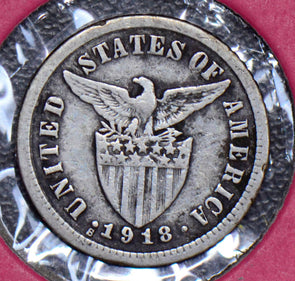 Philippines 1918 10 Centavos  190226 combine shipping