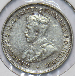 Australia 1934 3 Pence Kangaroo animal Ostrich Georgivs V 293323 combine shippin