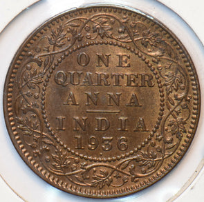 British India 1936 1/4 Anna 902373 combine shipping
