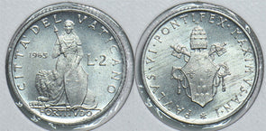 Vatican 1963 2 Lire 241071 combine shipping