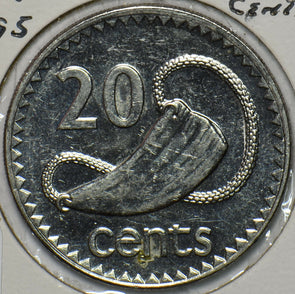 Fiji 1995 20 Cents 152328 combine shipping