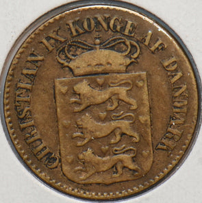 Danish West Indies 1868 Cent 296243 combine shipping
